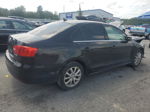 2013 Volkswagen Jetta Se Black vin: 3VWDX7AJ2DM268075