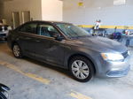 2013 Volkswagen Jetta Se Gray vin: 3VWDX7AJ2DM396896