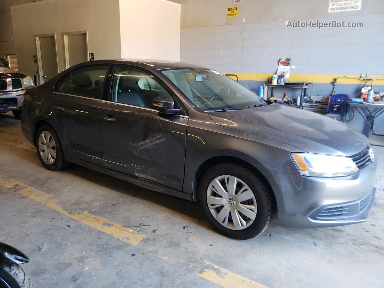 2013 Volkswagen Jetta Se Серый vin: 3VWDX7AJ2DM396896