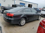 2013 Volkswagen Jetta Se Black vin: 3VWDX7AJ2DM410148