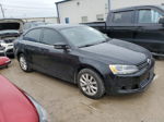 2013 Volkswagen Jetta Se Black vin: 3VWDX7AJ2DM410148