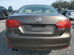 2011 Volkswagen Jetta Se Brown vin: 3VWDX7AJ3BM021807