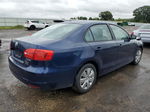 2011 Volkswagen Jetta Se Синий vin: 3VWDX7AJ3BM029535