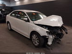 2011 Volkswagen Jetta 2.5l Se White vin: 3VWDX7AJ3BM113113