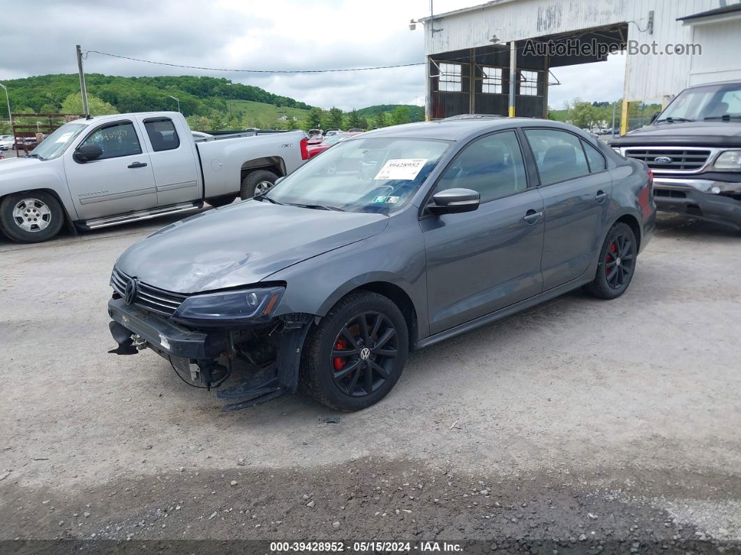 2011 Volkswagen Jetta 2.5l Se Blue vin: 3VWDX7AJ3BM346201