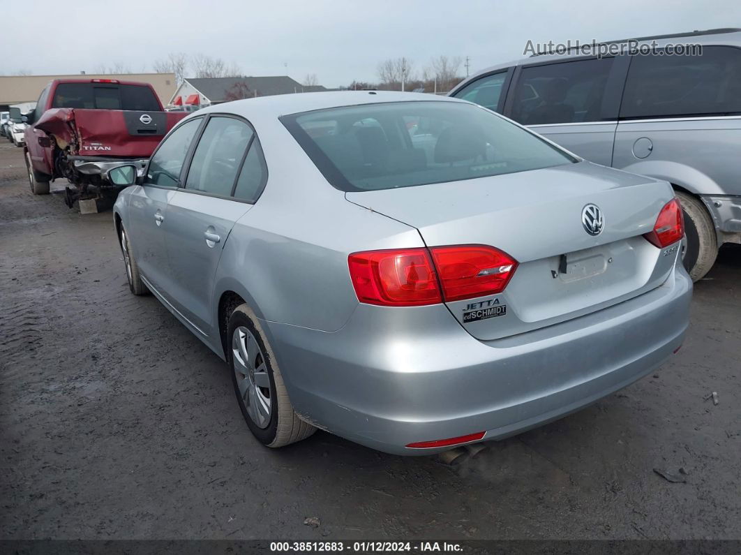 2011 Volkswagen Jetta 2.5l Se Gray vin: 3VWDX7AJ3BM355559