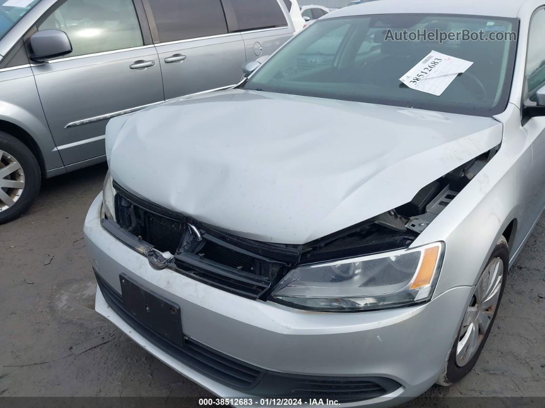 2011 Volkswagen Jetta 2.5l Se Gray vin: 3VWDX7AJ3BM355559