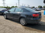 2012 Volkswagen Jetta Se Black vin: 3VWDX7AJ3CM353604