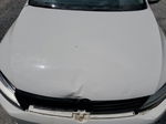 2012 Volkswagen Jetta Se White vin: 3VWDX7AJ3CM422503