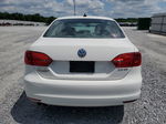 2012 Volkswagen Jetta Se White vin: 3VWDX7AJ3CM422503