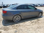 2013 Volkswagen Jetta Se Gray vin: 3VWDX7AJ3DM365253