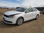 2011 Volkswagen Jetta Se White vin: 3VWDX7AJ4BM339855