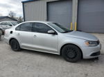 2012 Volkswagen Jetta Se Silver vin: 3VWDX7AJ4CM063680