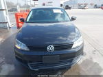 2012 Volkswagen Jetta 2.5l Se Black vin: 3VWDX7AJ4CM111498