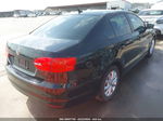 2012 Volkswagen Jetta 2.5l Se Black vin: 3VWDX7AJ4CM111498