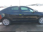 2012 Volkswagen Jetta 2.5l Se Black vin: 3VWDX7AJ4CM111498