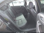 2012 Volkswagen Jetta 2.5l Se Black vin: 3VWDX7AJ4CM111498