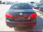 2012 Volkswagen Jetta 2.5l Se Black vin: 3VWDX7AJ4CM111498