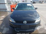 2012 Volkswagen Jetta 2.5l Se Black vin: 3VWDX7AJ4CM111498