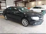 2012 Volkswagen Jetta 2.5l Se Black vin: 3VWDX7AJ4CM325701