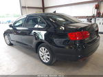 2012 Volkswagen Jetta 2.5l Se Black vin: 3VWDX7AJ4CM325701