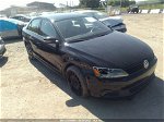 2012 Volkswagen Jetta Sedan Se Черный vin: 3VWDX7AJ4CM343910