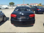 2012 Volkswagen Jetta Sedan Se Black vin: 3VWDX7AJ4CM343910