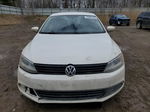 2012 Volkswagen Jetta Se White vin: 3VWDX7AJ4CM450357