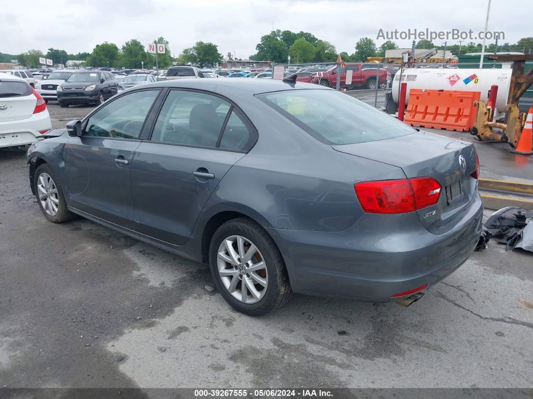 2012 Volkswagen Jetta Se Silver vin: 3VWDX7AJ4CM451332