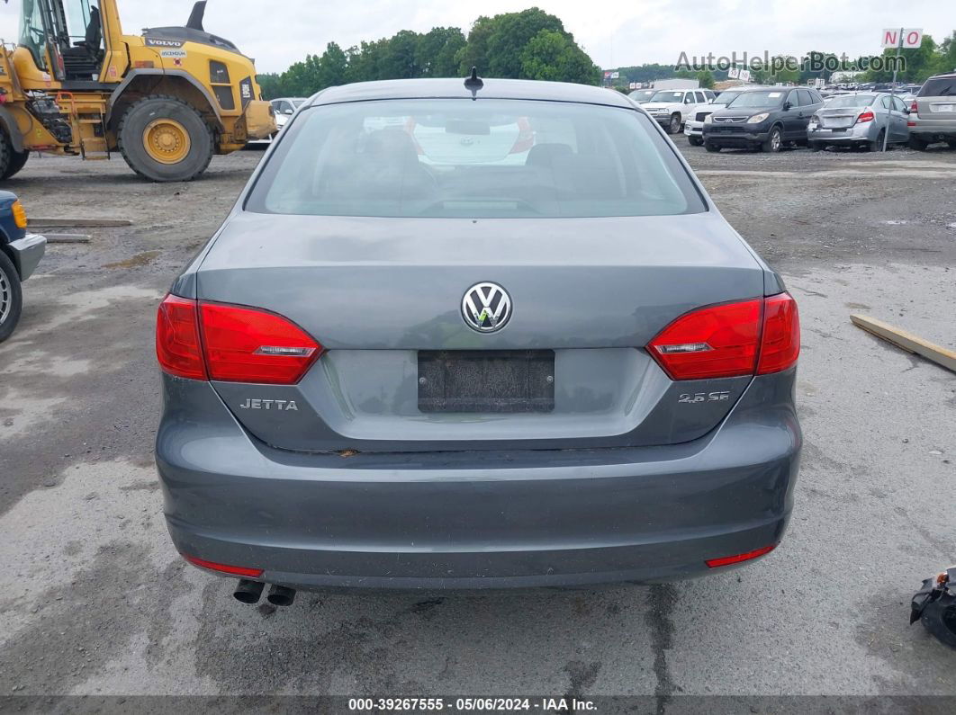 2012 Volkswagen Jetta Se Silver vin: 3VWDX7AJ4CM451332