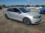 2012 Volkswagen Jetta Se Silver vin: 3VWDX7AJ4CM453615