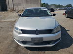 2012 Volkswagen Jetta Se Серебряный vin: 3VWDX7AJ4CM453615