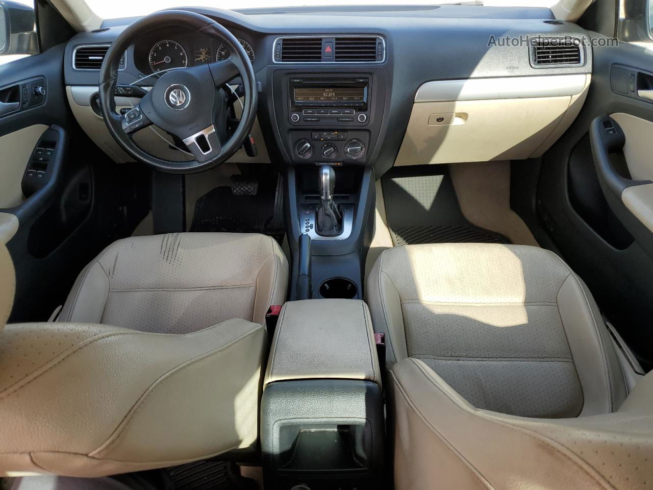 2013 Volkswagen Jetta Se Черный vin: 3VWDX7AJ4DM400446