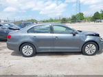 2013 Volkswagen Jetta 2.5l Se Gray vin: 3VWDX7AJ4DM444219