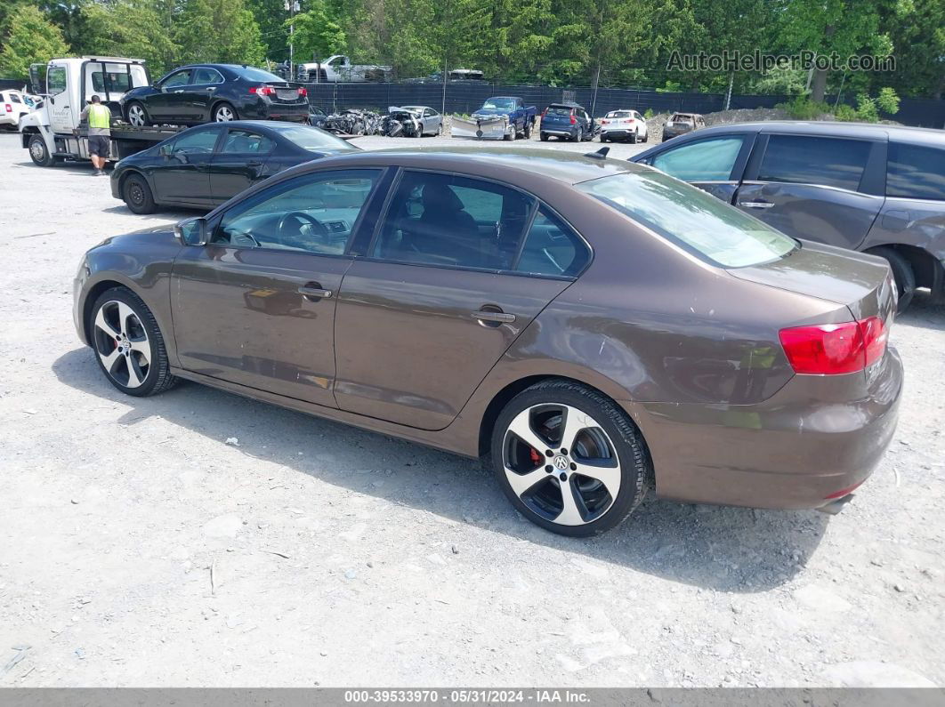 2011 Volkswagen Jetta 2.5l Se Brown vin: 3VWDX7AJ5BM020268