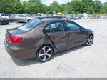 2011 Volkswagen Jetta 2.5l Se Brown vin: 3VWDX7AJ5BM020268