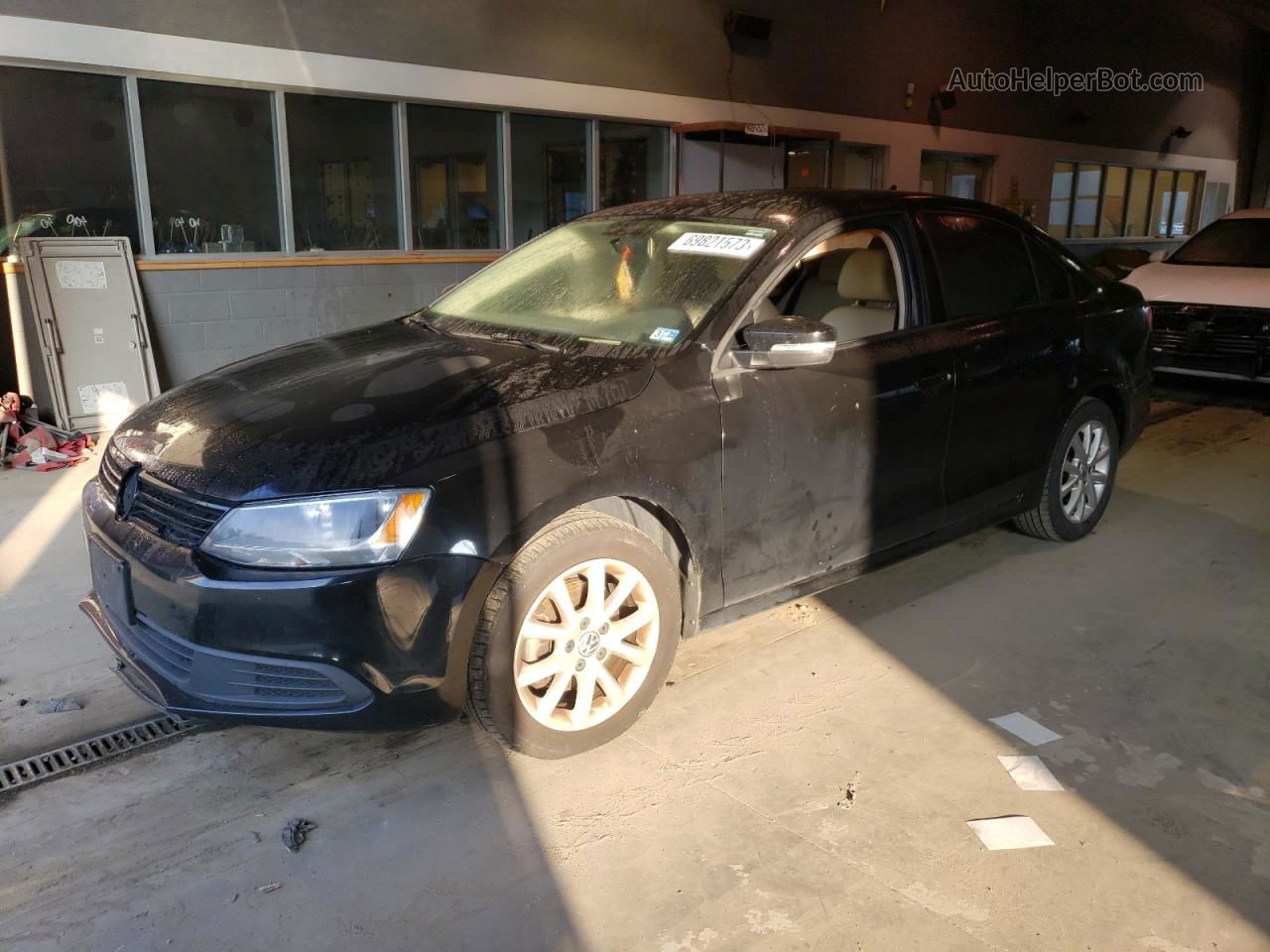 2011 Volkswagen Jetta Se Черный vin: 3VWDX7AJ5BM330548