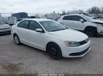 2011 Volkswagen Jetta 2.5l Se White vin: 3VWDX7AJ5BM342540