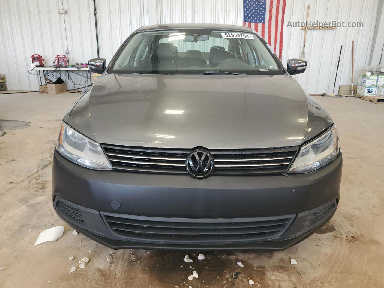 2011 Volkswagen Jetta Se Серый vin: 3VWDX7AJ5BM355191