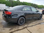 2012 Volkswagen Jetta Se Black vin: 3VWDX7AJ5CM344984