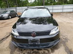 2012 Volkswagen Jetta Se Black vin: 3VWDX7AJ5CM344984