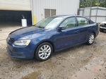 2012 Volkswagen Jetta Se Синий vin: 3VWDX7AJ5CM369092