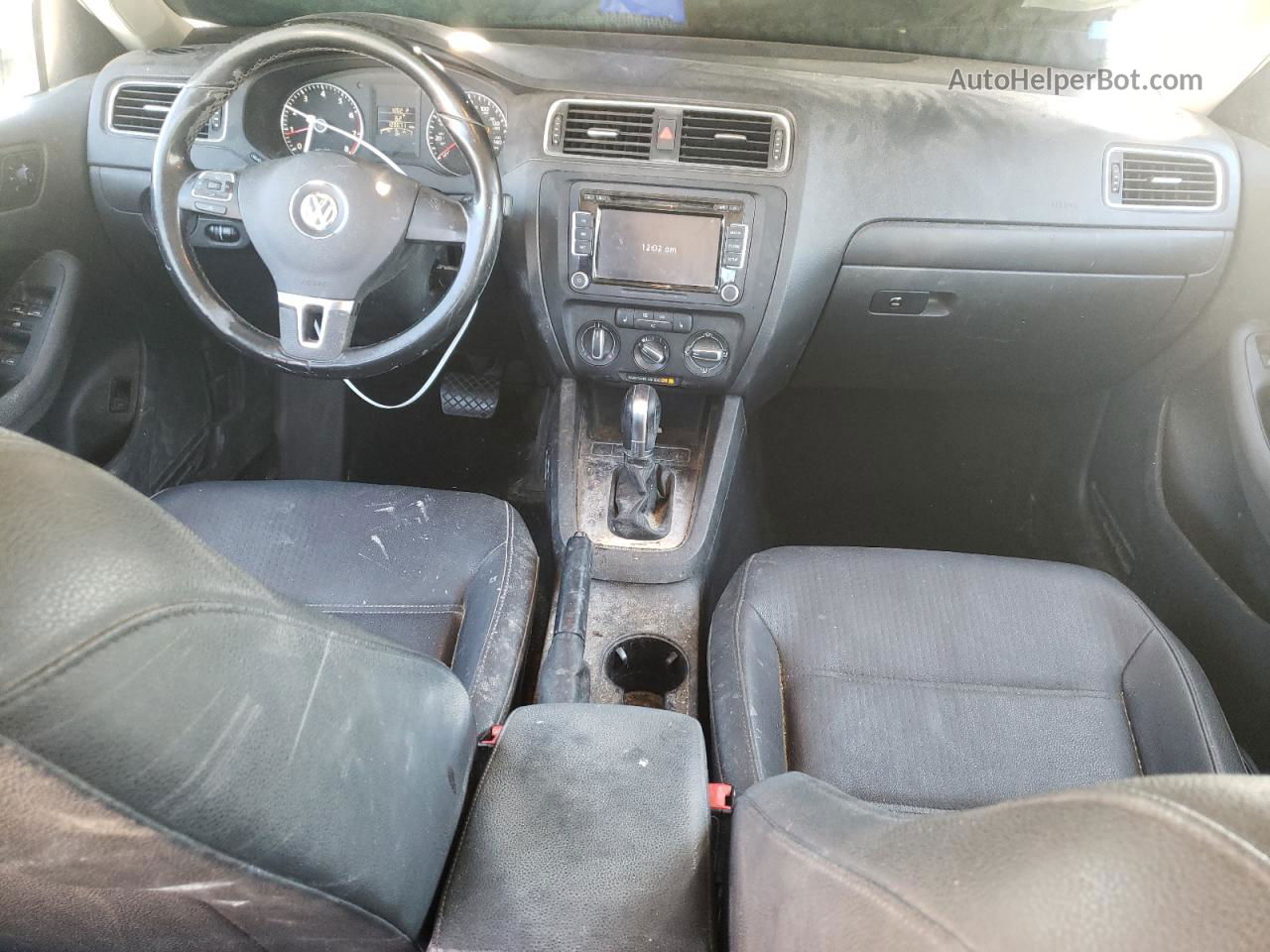 2012 Volkswagen Jetta Se Серый vin: 3VWDX7AJ5CM417030