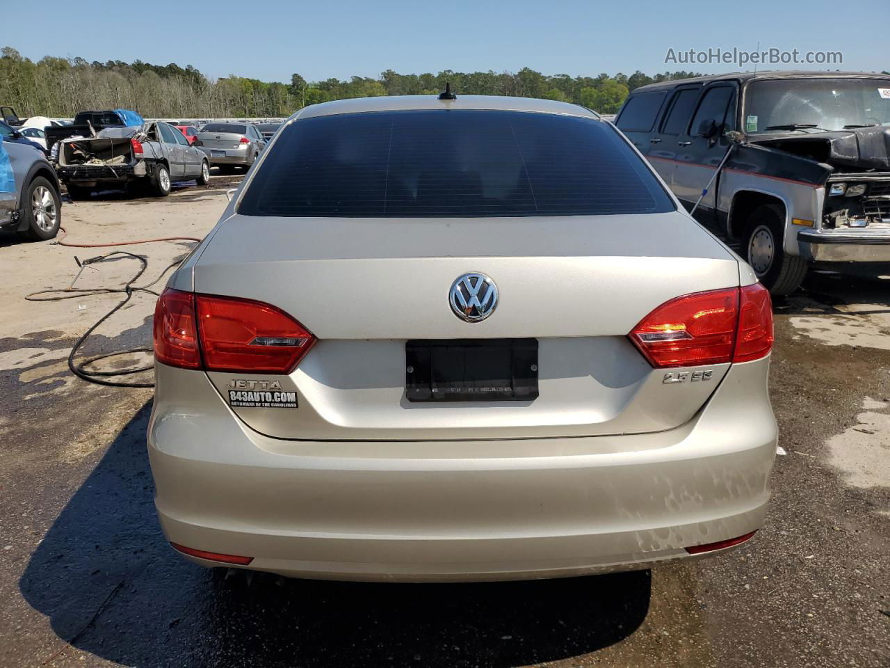 2013 Volkswagen Jetta Se Tan vin: 3VWDX7AJ5DM222577