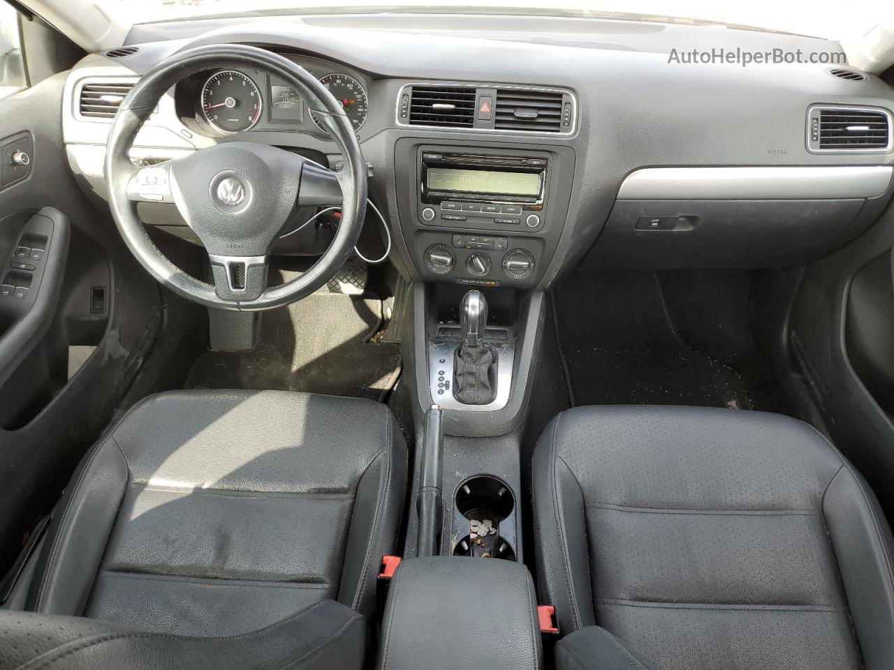 2013 Volkswagen Jetta Se Серебряный vin: 3VWDX7AJ5DM415649