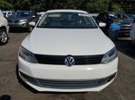 2011 Volkswagen Jetta Se White vin: 3VWDX7AJ6BM322491