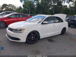 2011 Volkswagen Jetta Sedan Se White vin: 3VWDX7AJ6BM351781