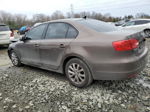 2012 Volkswagen Jetta Se Brown vin: 3VWDX7AJ6CM123085