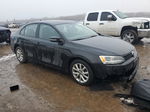 2012 Volkswagen Jetta Se Black vin: 3VWDX7AJ6CM345190