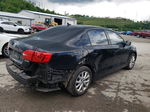 2012 Volkswagen Jetta Se Black vin: 3VWDX7AJ6CM410023